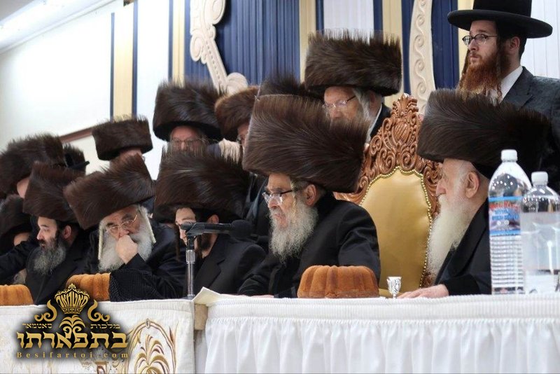 קבלות פנים - חתונה נכד רבינו ב' לך תשפ''ז ביהמ''ד הגדול אין וומ''ס