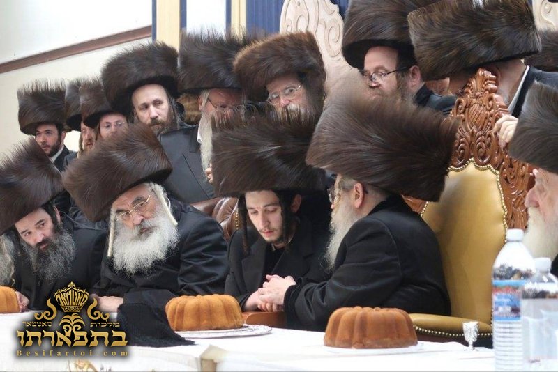 קבלות פנים - חתונה נכד רבינו ב' לך תשפ''ז ביהמ''ד הגדול אין וומ''ס